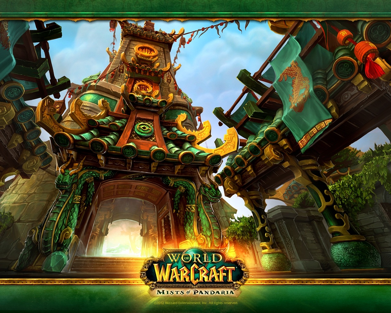 World of Warcraft: Mists of Pandaria 魔兽世界：熊猫人之谜 高清壁纸6 - 1280x1024