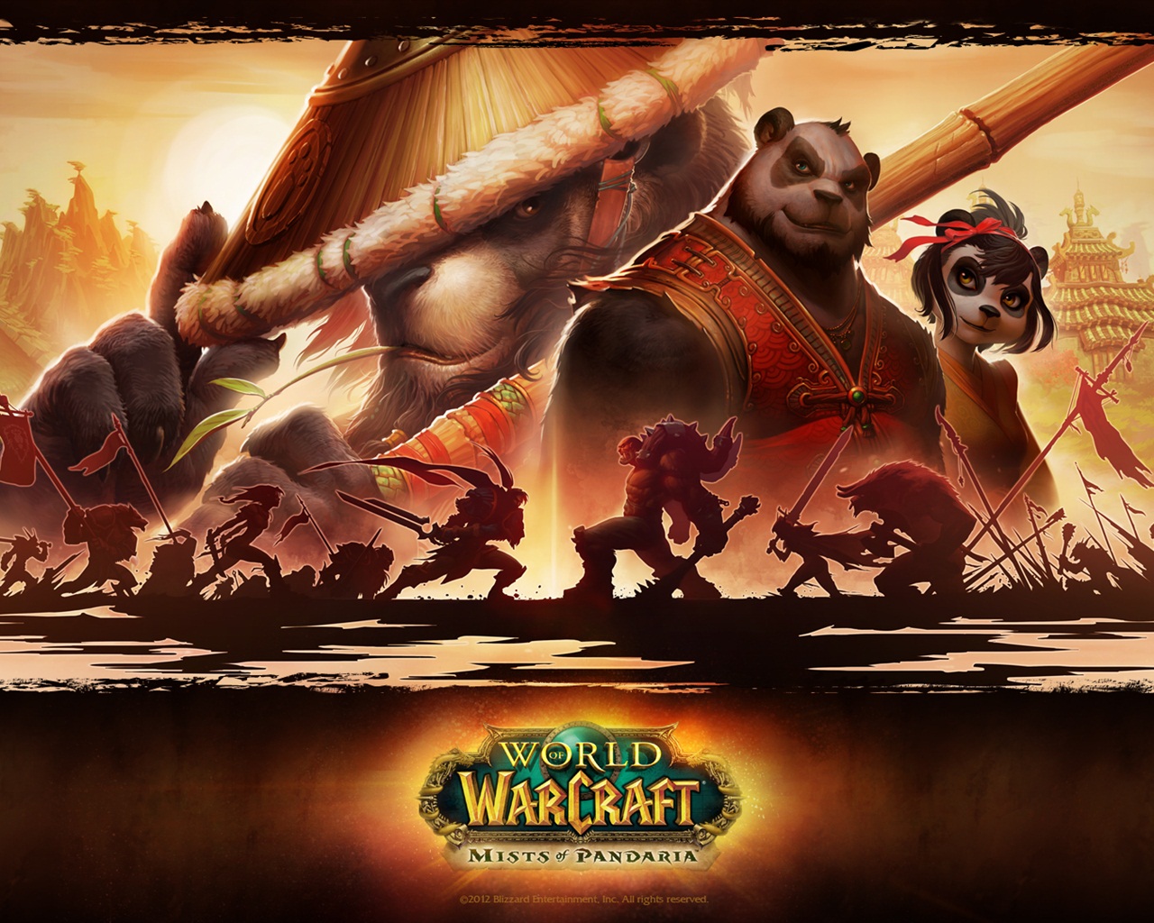 World of Warcraft: Mists of Pandaria 魔兽世界：熊猫人之谜 高清壁纸7 - 1280x1024