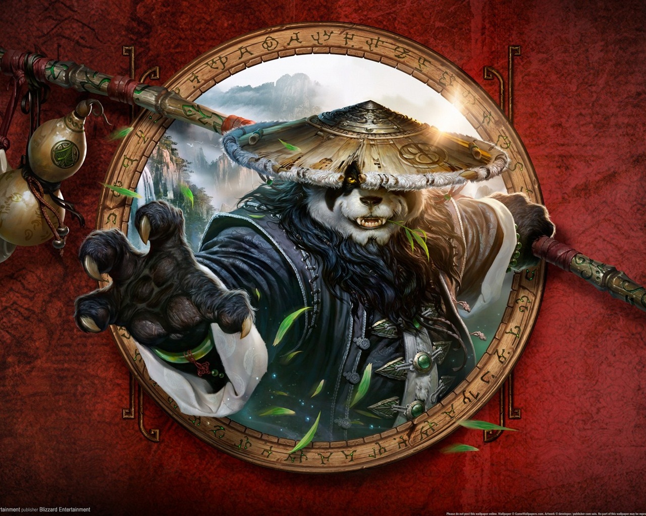 World of Warcraft: Mists of Pandaria 魔兽世界：熊猫人之谜 高清壁纸13 - 1280x1024