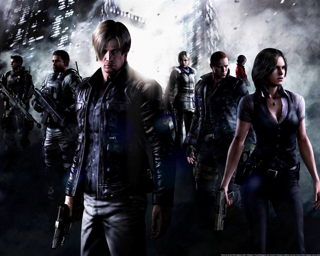 Resident Evil 6 HD-Spiel wallpapers #1 - 1280x1024