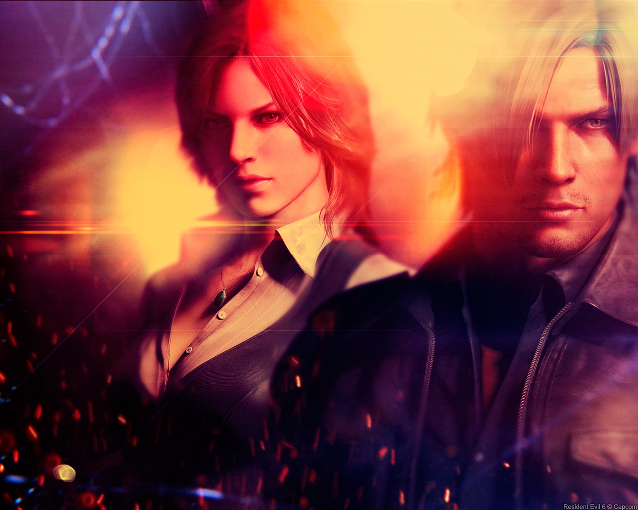 Resident Evil 6 HD-Spiel wallpapers #8 - 1280x1024