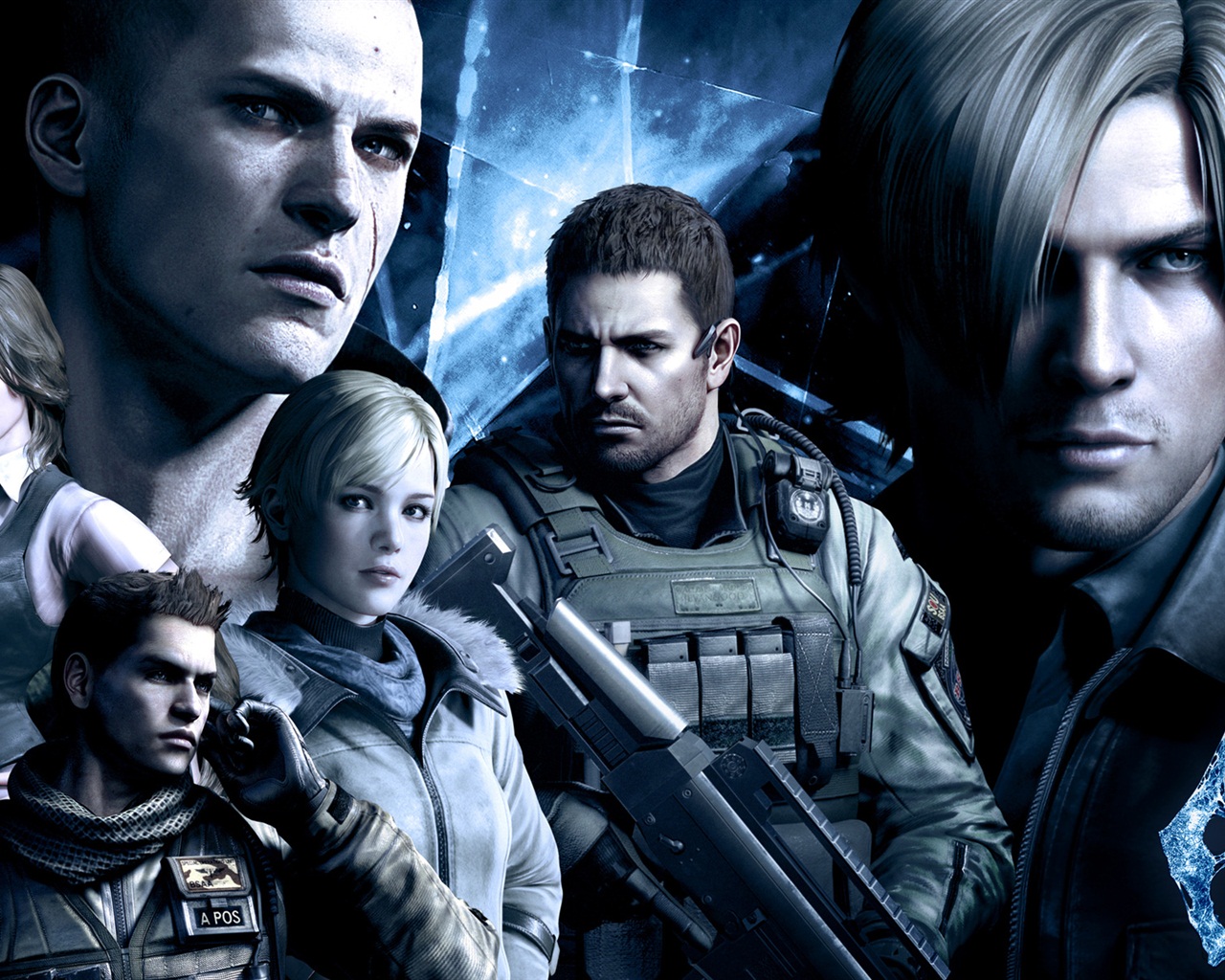 Resident Evil 6 HD-Spiel wallpapers #9 - 1280x1024