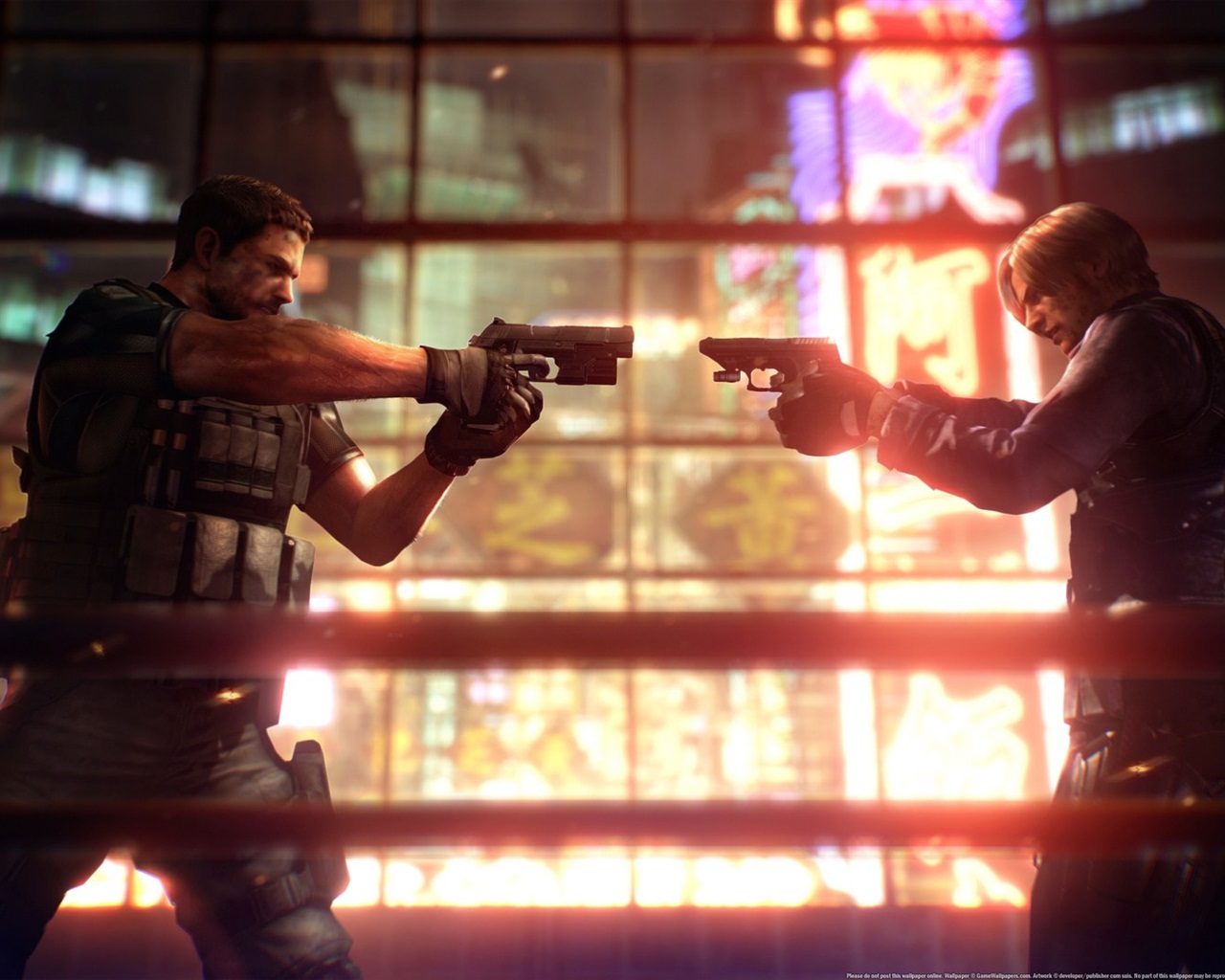 Resident Evil 6 HD-Spiel wallpapers #16 - 1280x1024