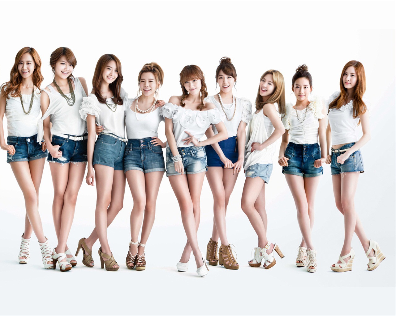 Girls Generation latest HD wallpapers collection #7 - 1280x1024