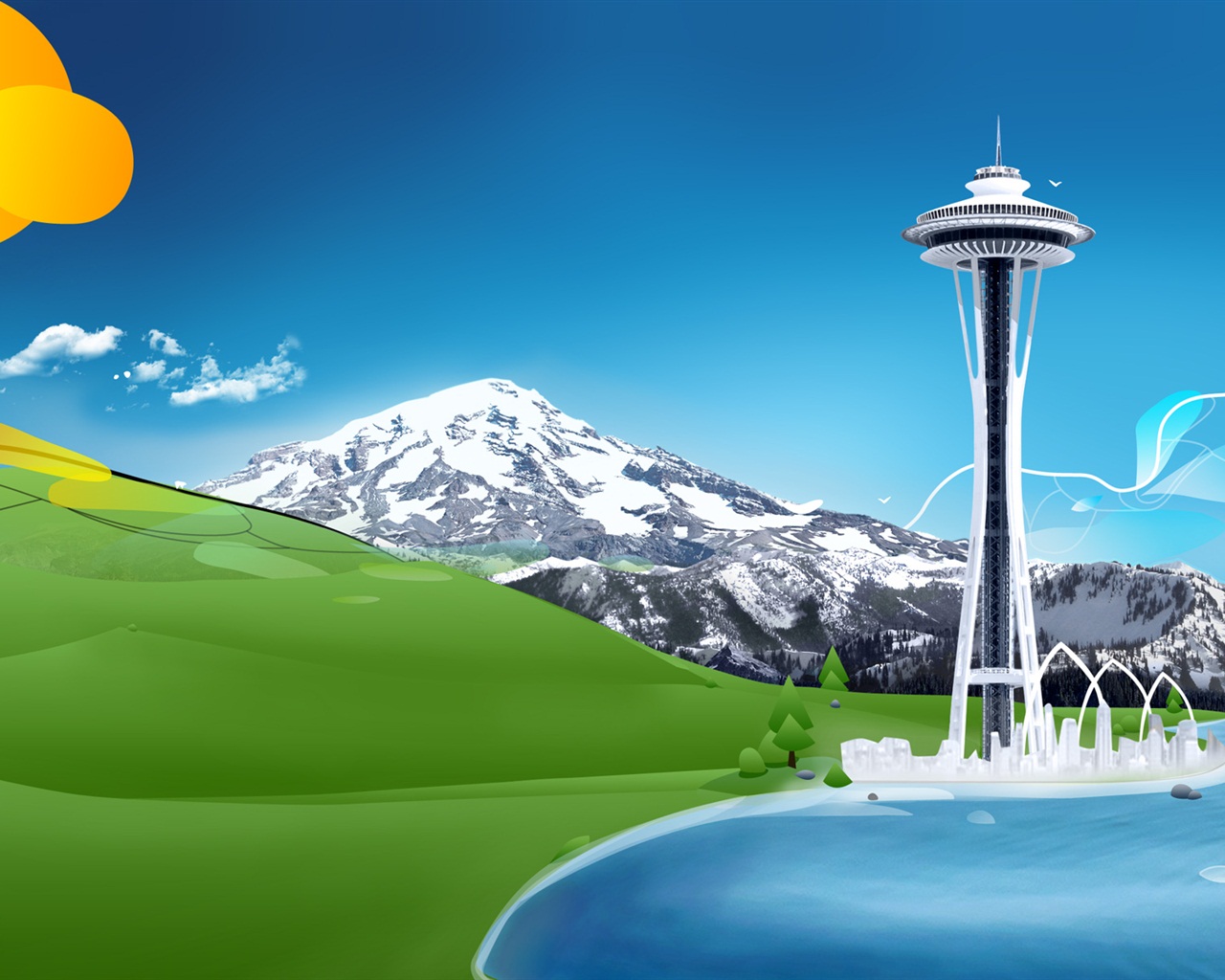 Windows 8 RTM版 官方高清壁紙 #2 - 1280x1024