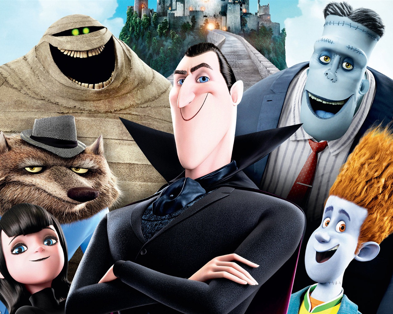 Hotel Transylvania HD Tapety na plochu #1 - 1280x1024