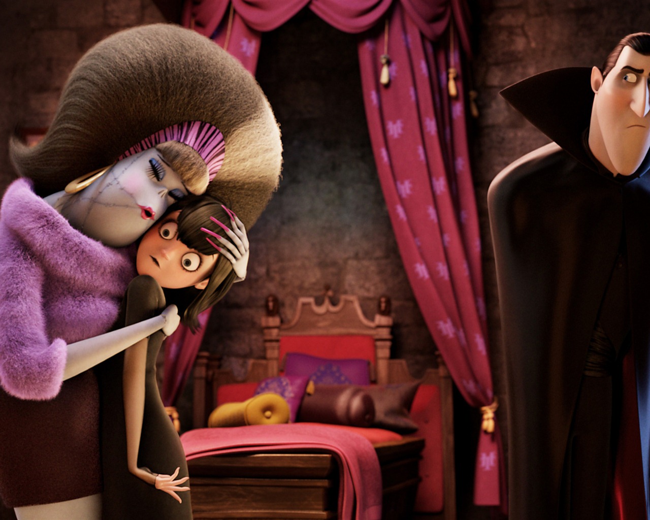 Hotel Transylvania 精灵旅社 高清壁纸3 - 1280x1024