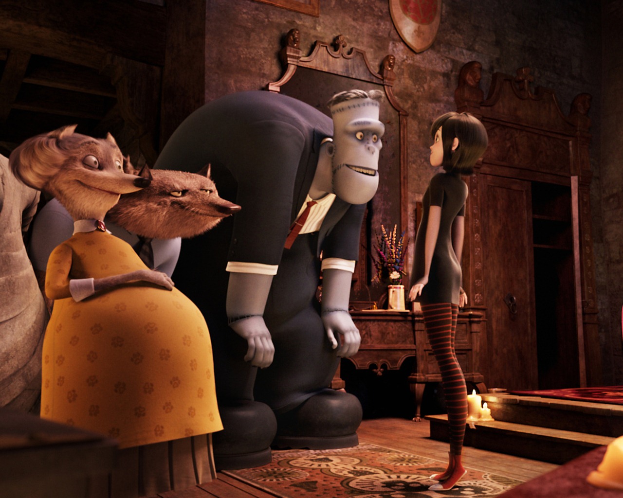 Hotel Transylvania 精灵旅社 高清壁纸15 - 1280x1024