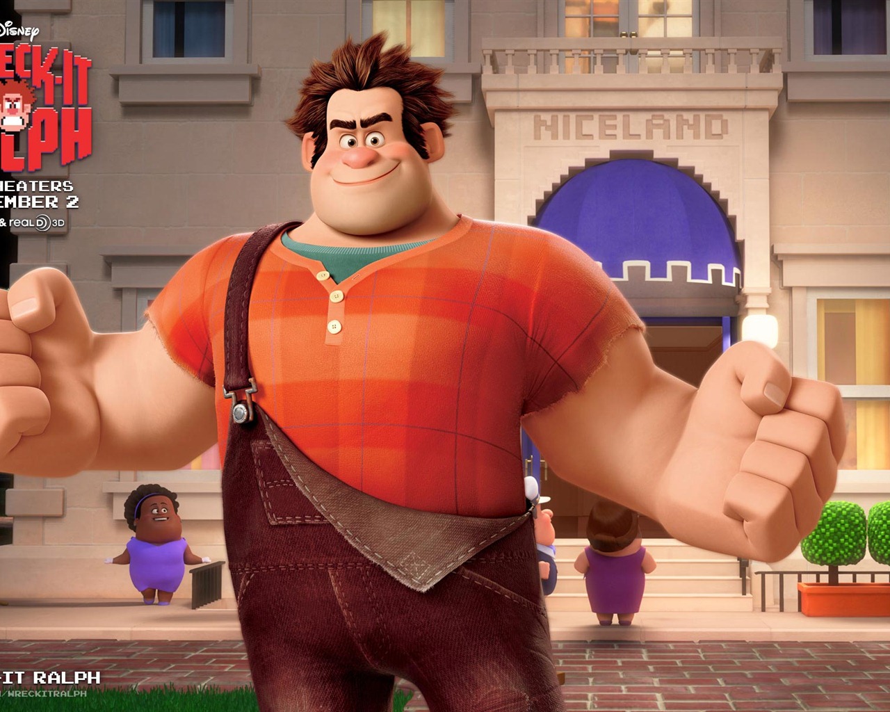 Wreck-It Ralph 無敵破壞王 高清壁紙 #1 - 1280x1024