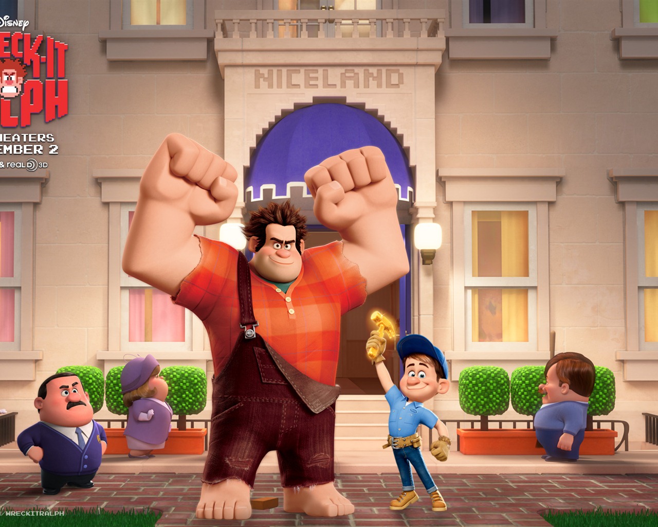 Wreck-It Ralph 無敵破壞王 高清壁紙 #2 - 1280x1024