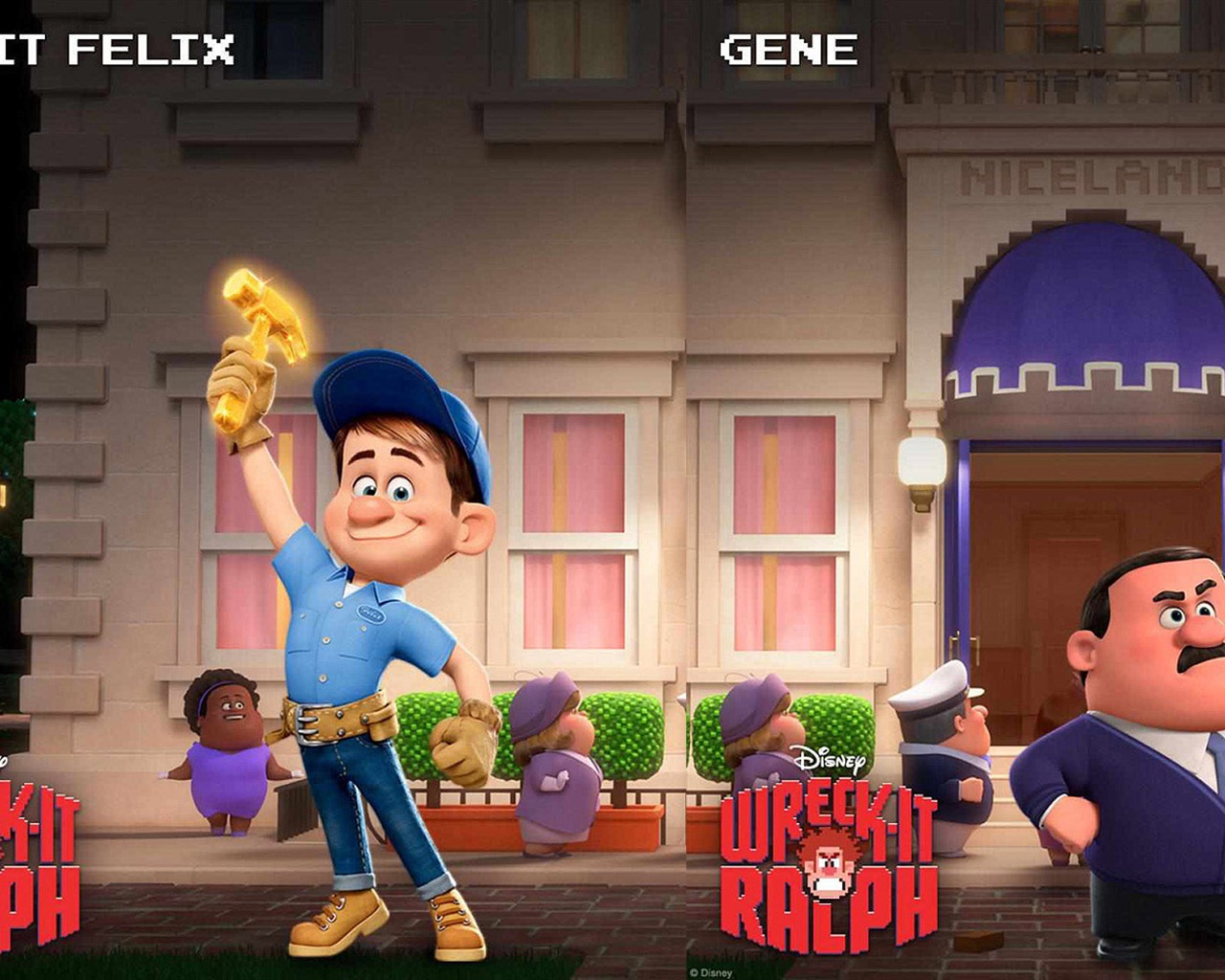 Wreck-It Ralph 無敵破壞王 高清壁紙 #7 - 1280x1024