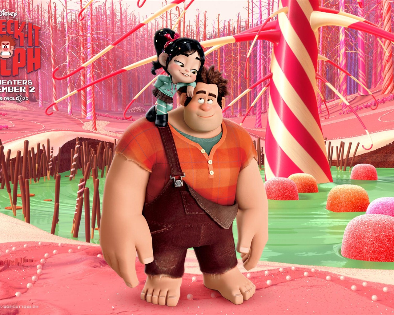 Wreck-It Ralph HD wallpapers #8 - 1280x1024