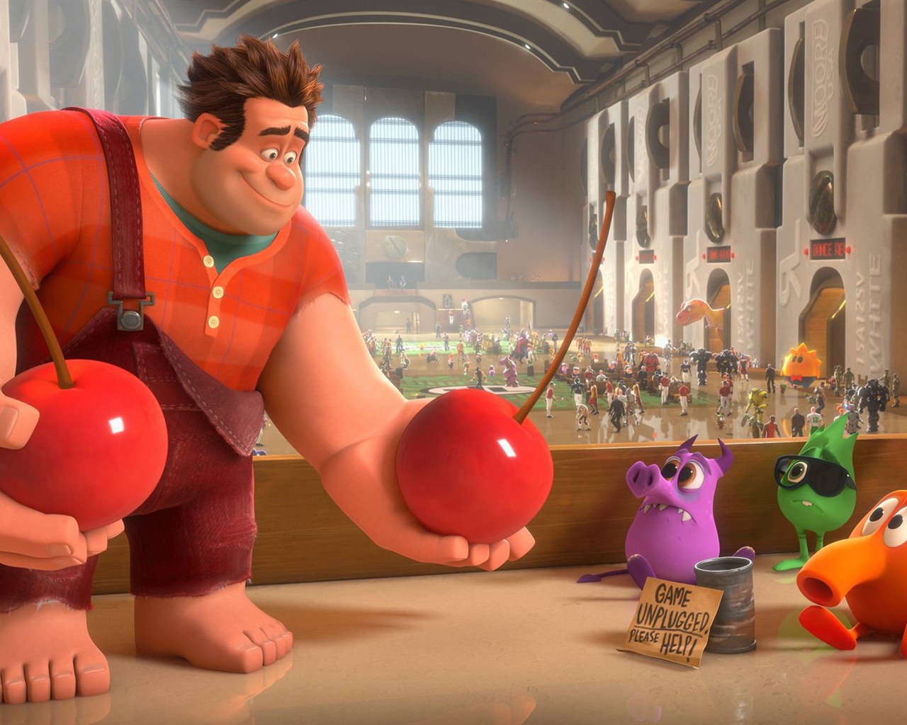 Wreck-It Ralph 無敵破壞王 高清壁紙 #19 - 1280x1024