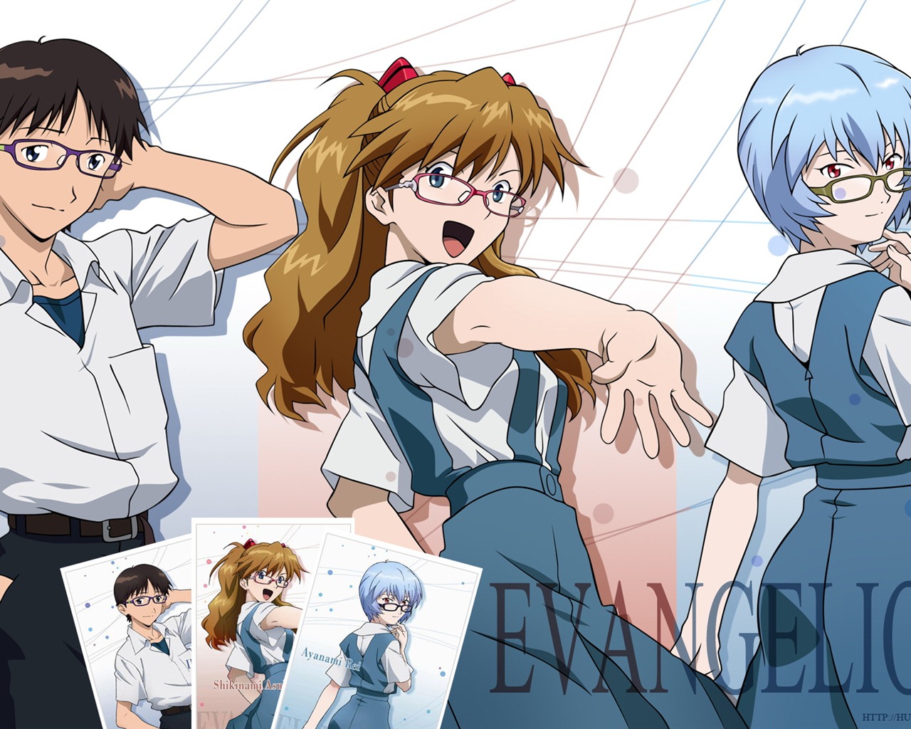 Neon Genesis Evangelion HD Tapety na plochu #17 - 1280x1024