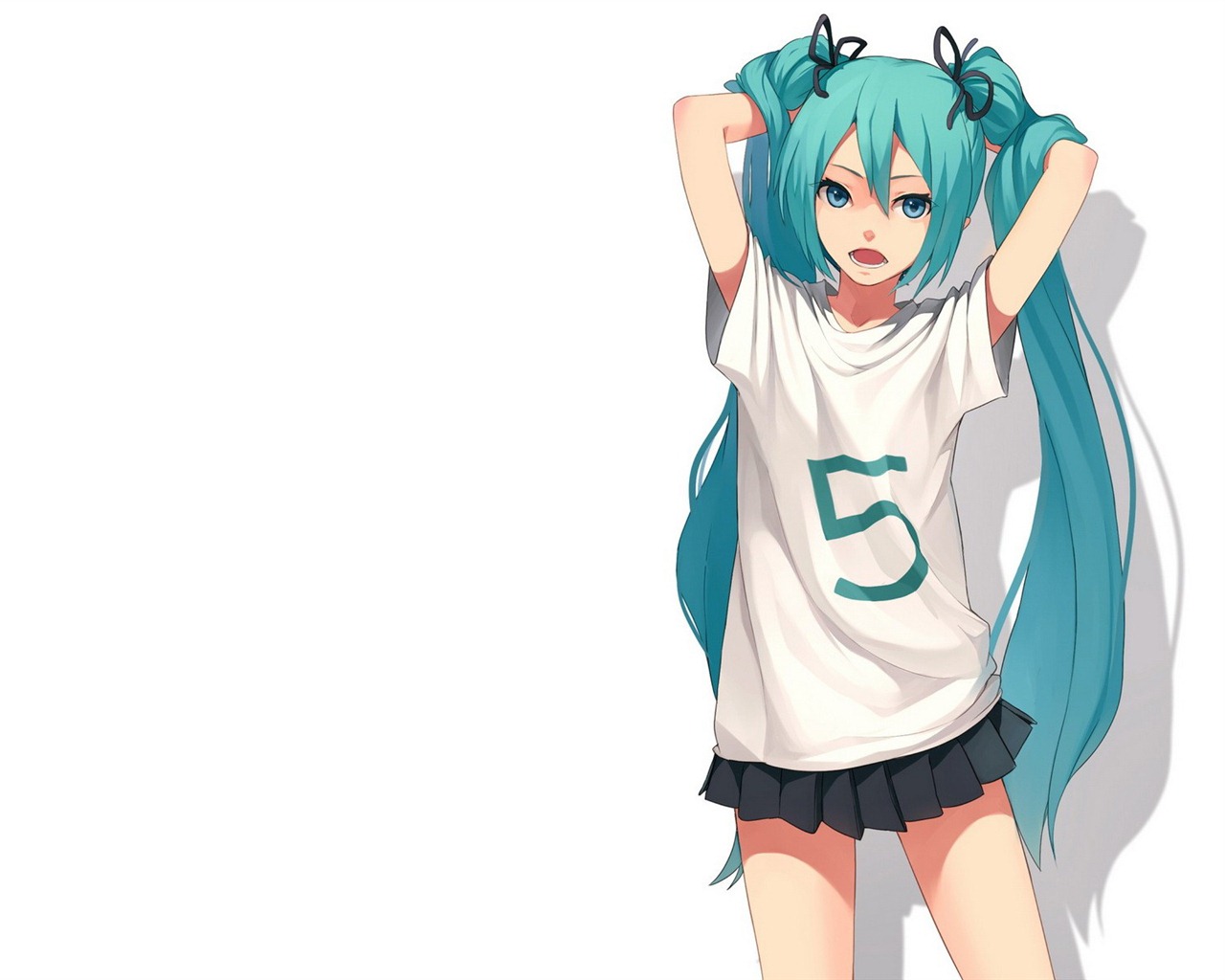 Hatsune Miku series wallpaper (5) #4 - 1280x1024