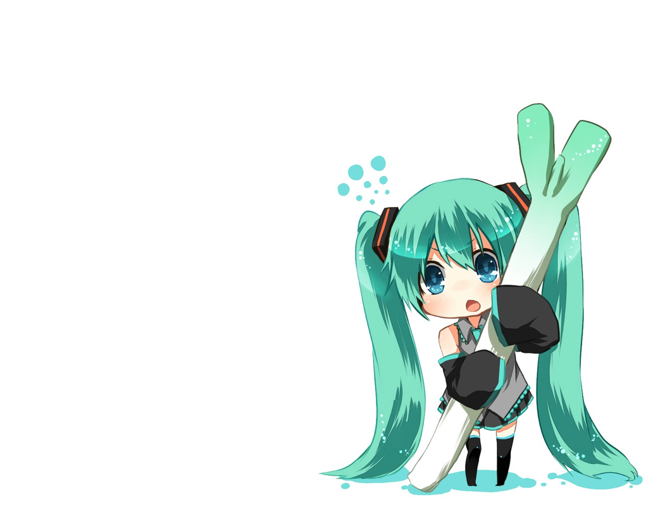 Hatsune Miku series wallpaper (5) #8 - 1280x1024