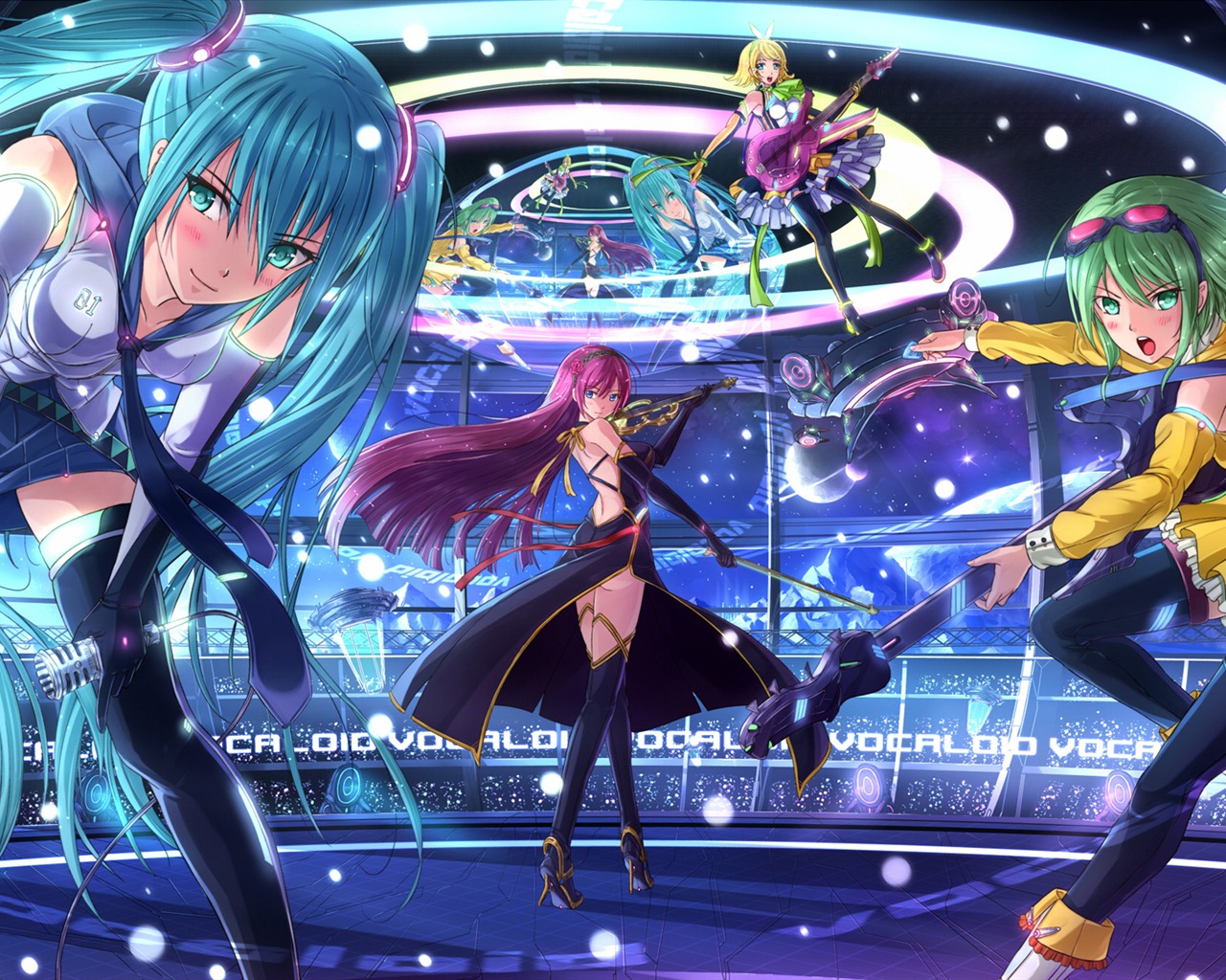 Hatsune Miku 初音未來系列 壁紙(五) #15 - 1280x1024