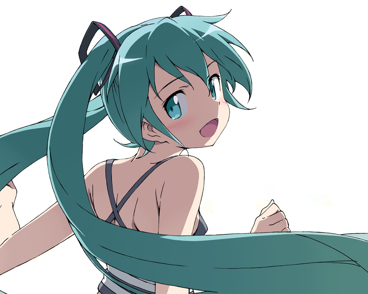 Hatsune Miku series wallpaper (5) #18 - 1280x1024