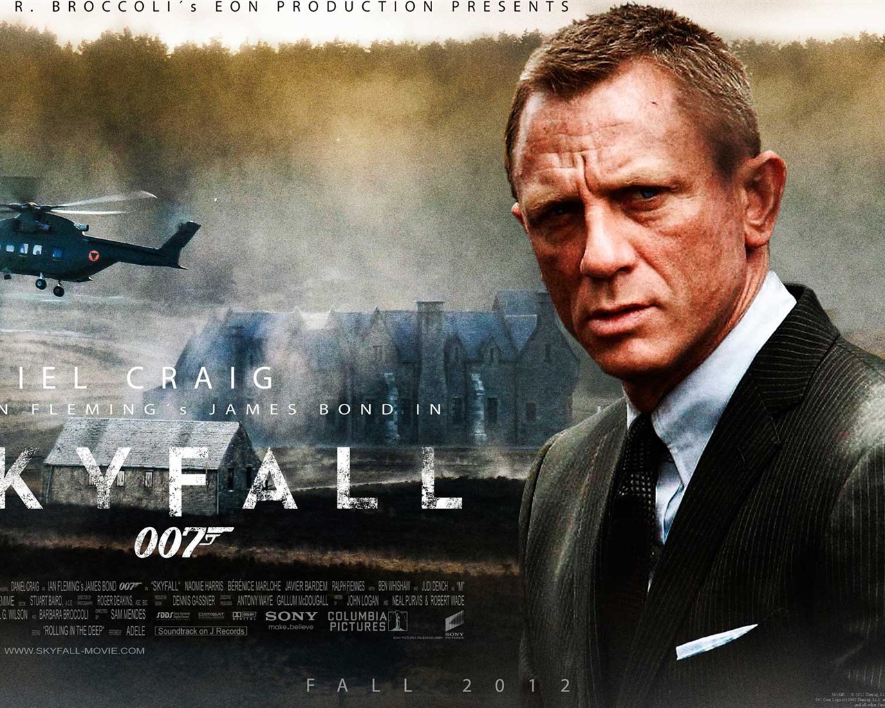 Skyfall 007：大破天幕殺機 高清壁紙 #7 - 1280x1024