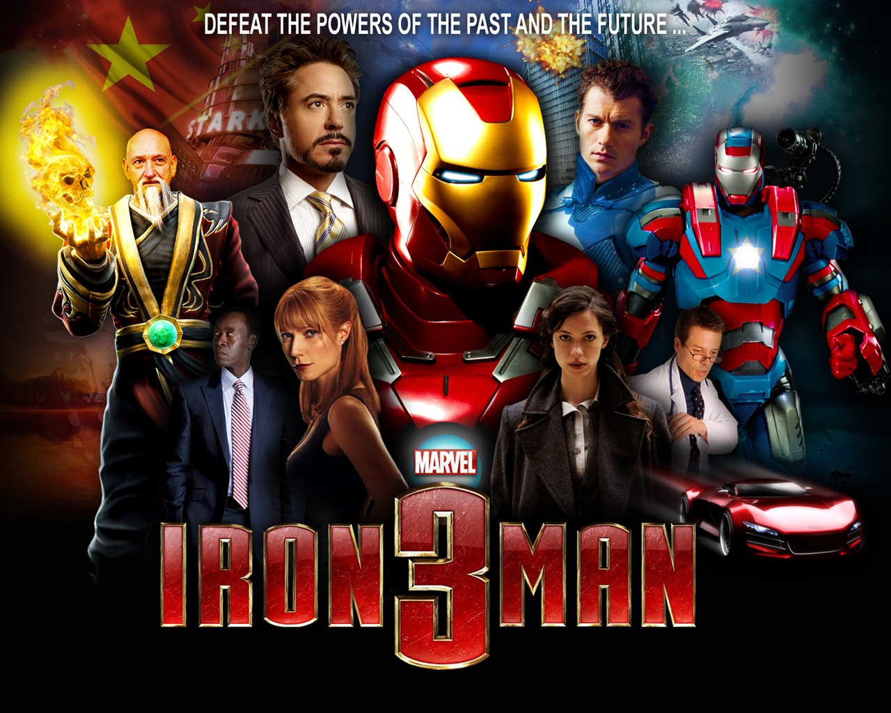 Iron Man 3 HD tapety na plochu #2 - 1280x1024