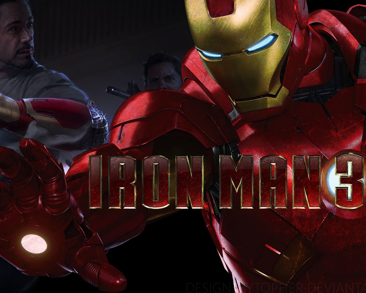 Iron Man 3 HD tapety na plochu #5 - 1280x1024