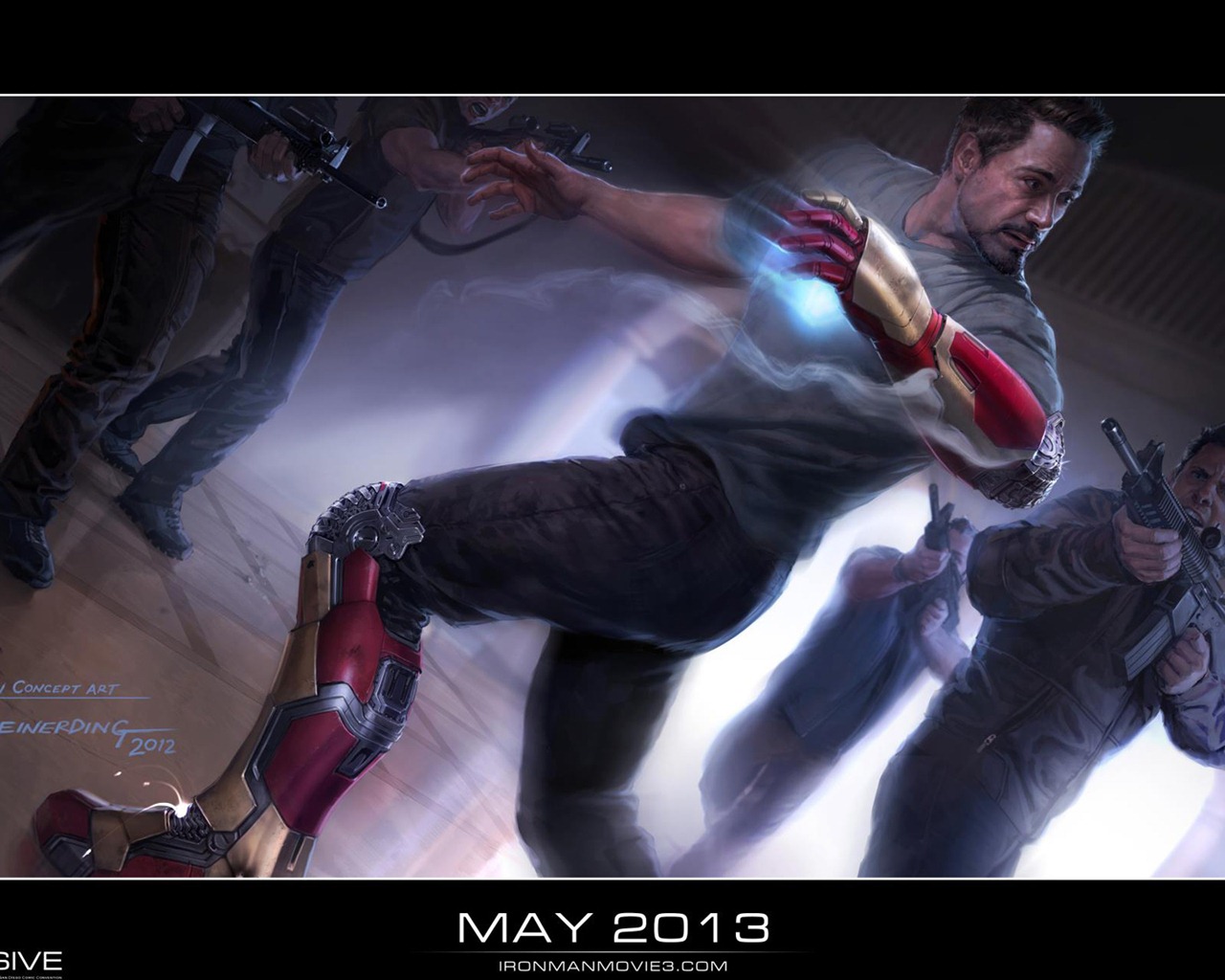 Iron Man 3 HD tapety na plochu #14 - 1280x1024