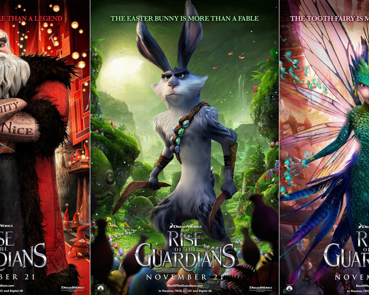 Rise of the Guardians 守護者聯盟 高清壁紙 #3 - 1280x1024