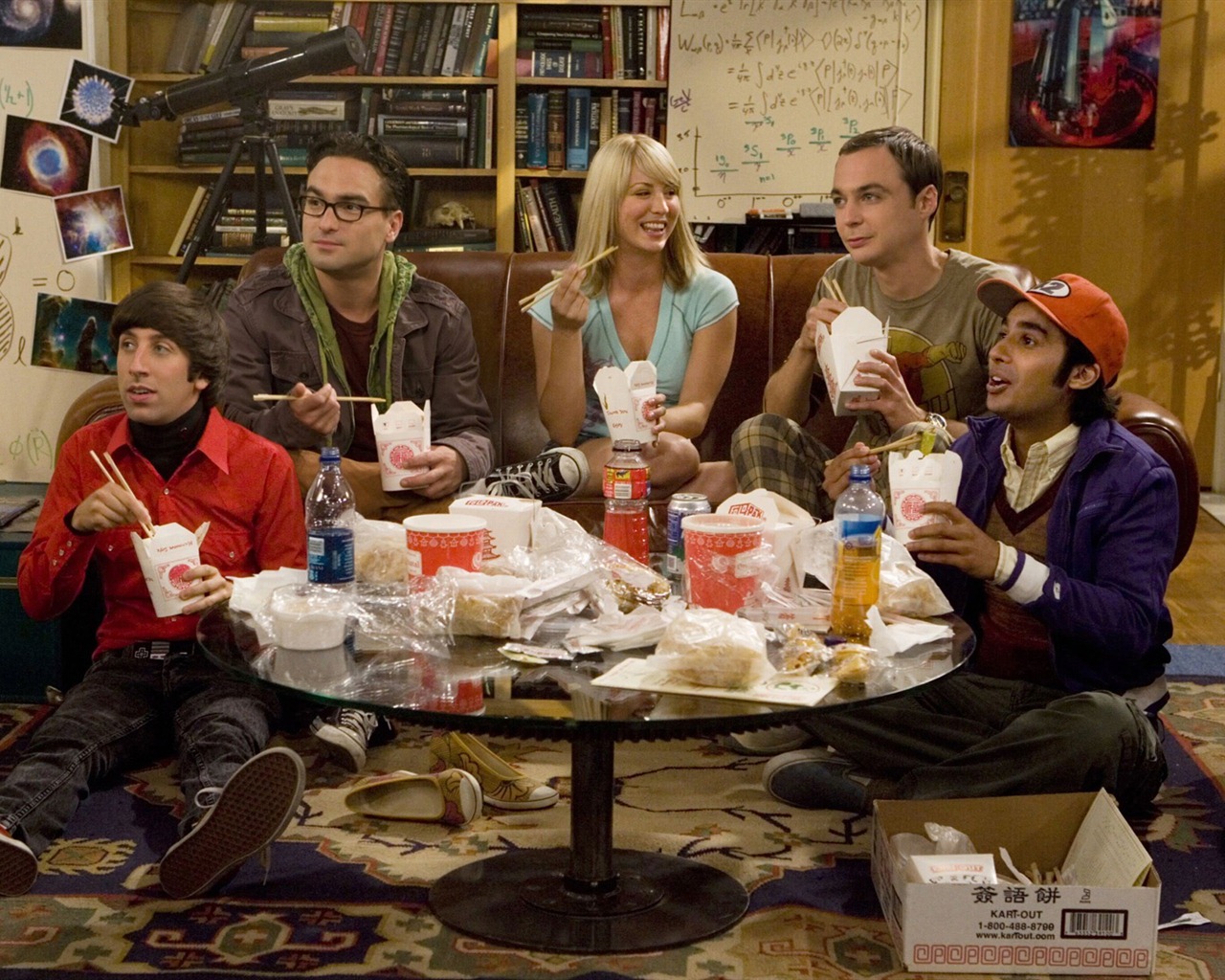 The Big Bang Theory TV Series HD Tapety na plochu #4 - 1280x1024