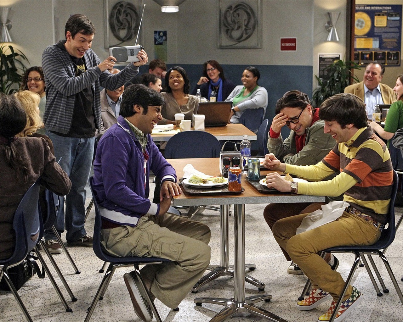 The Big Bang Theory TV Series HD Tapety na plochu #17 - 1280x1024