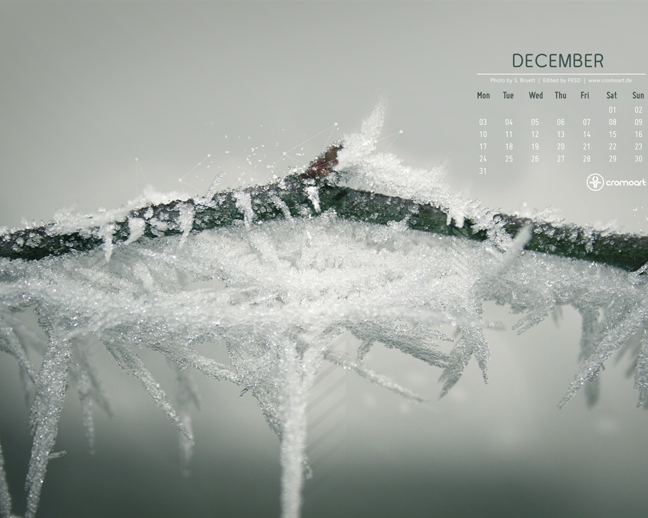 Dezember 2012 Kalender Wallpaper (2) #20 - 1280x1024