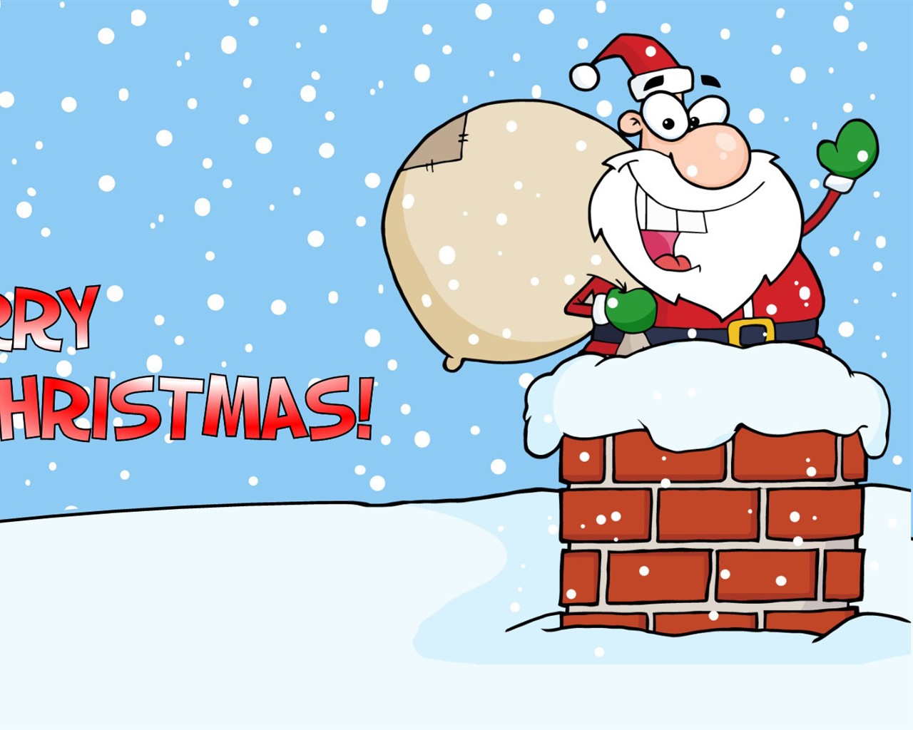 Merry Christmas HD Wallpaper Featured #10 - 1280x1024