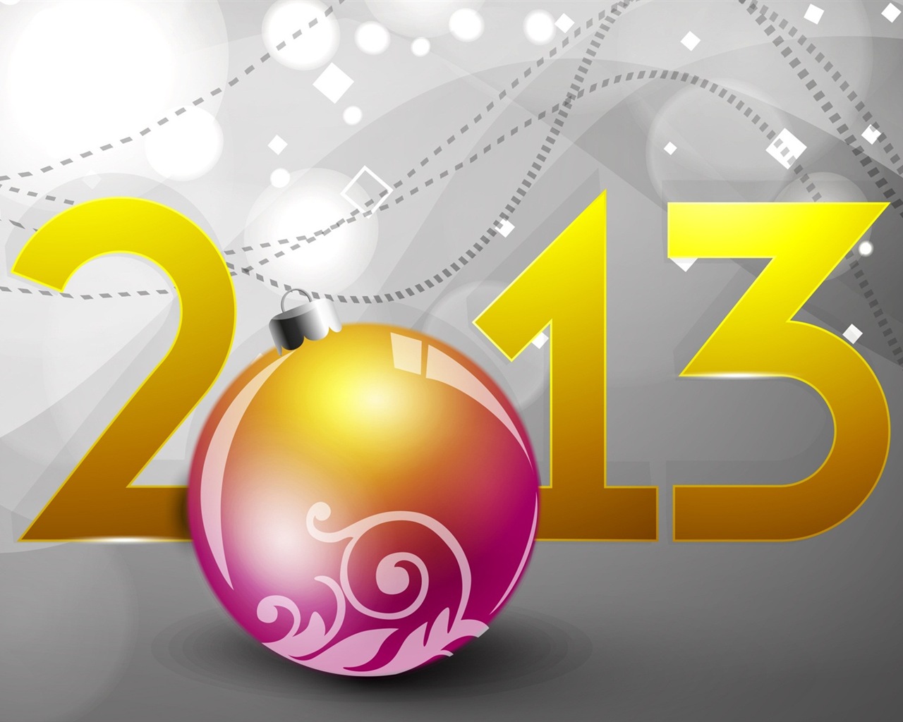 2013年新年あけましておめでとうございますHDの壁紙 #4 - 1280x1024
