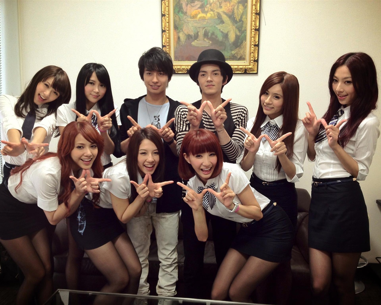 Weather Girls 天氣女孩 高清壁紙 #24 - 1280x1024