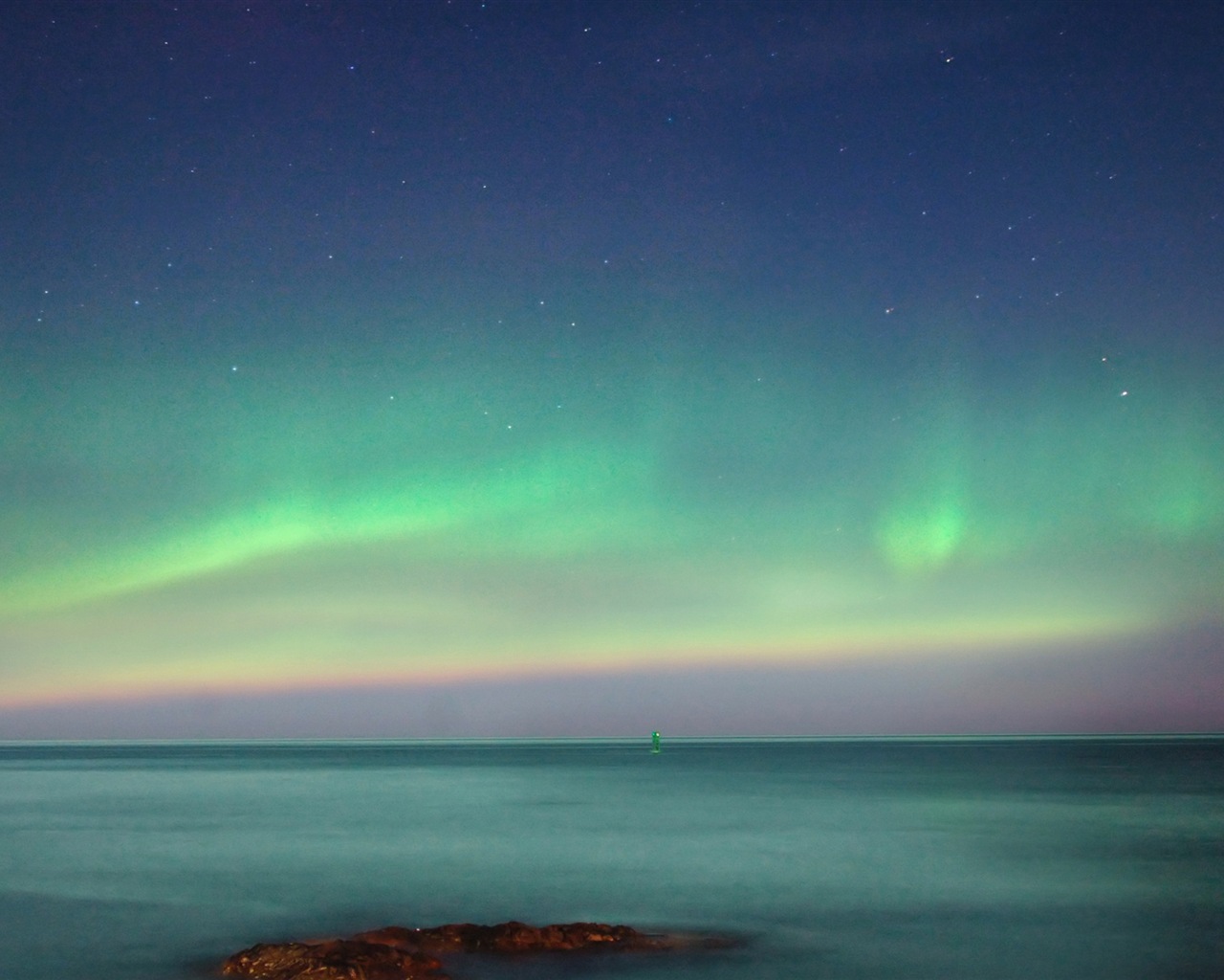 Merveilles naturelles du Nord Fond d'écran HD Lumières (2) #8 - 1280x1024