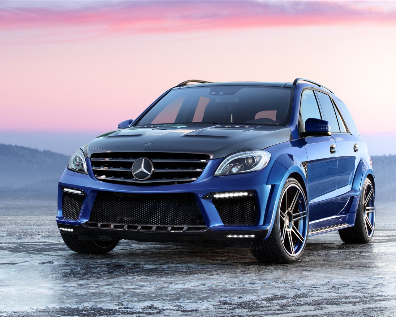 2012 Mercedes-Benz ML 63 AMG Inferno 梅賽德斯-奔馳高清壁紙 #1 - 1280x1024