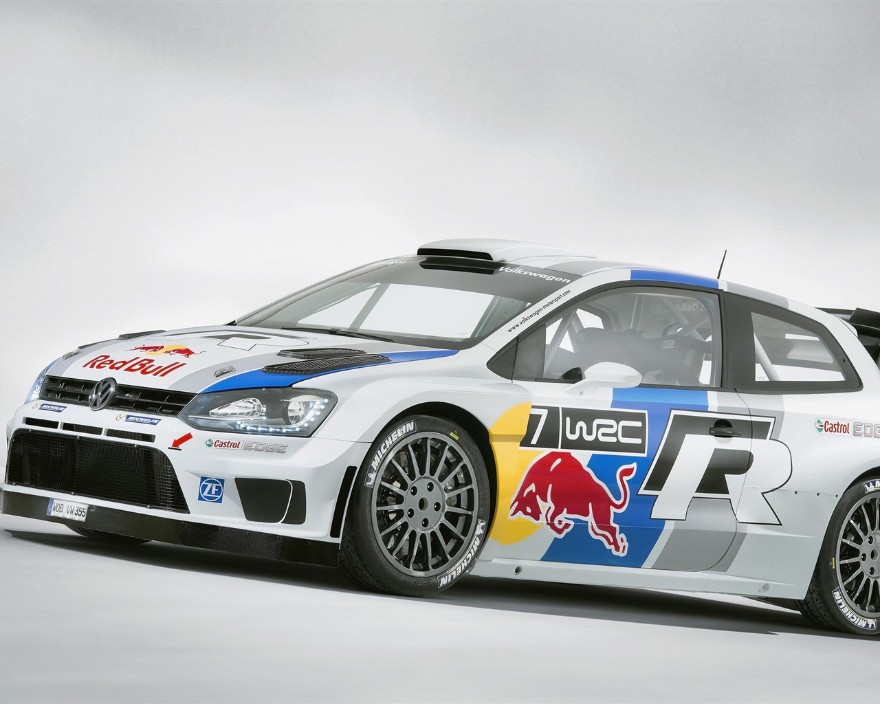 2013 Volkswagen Polo R WRC 大众 高清壁纸1 - 1280x1024