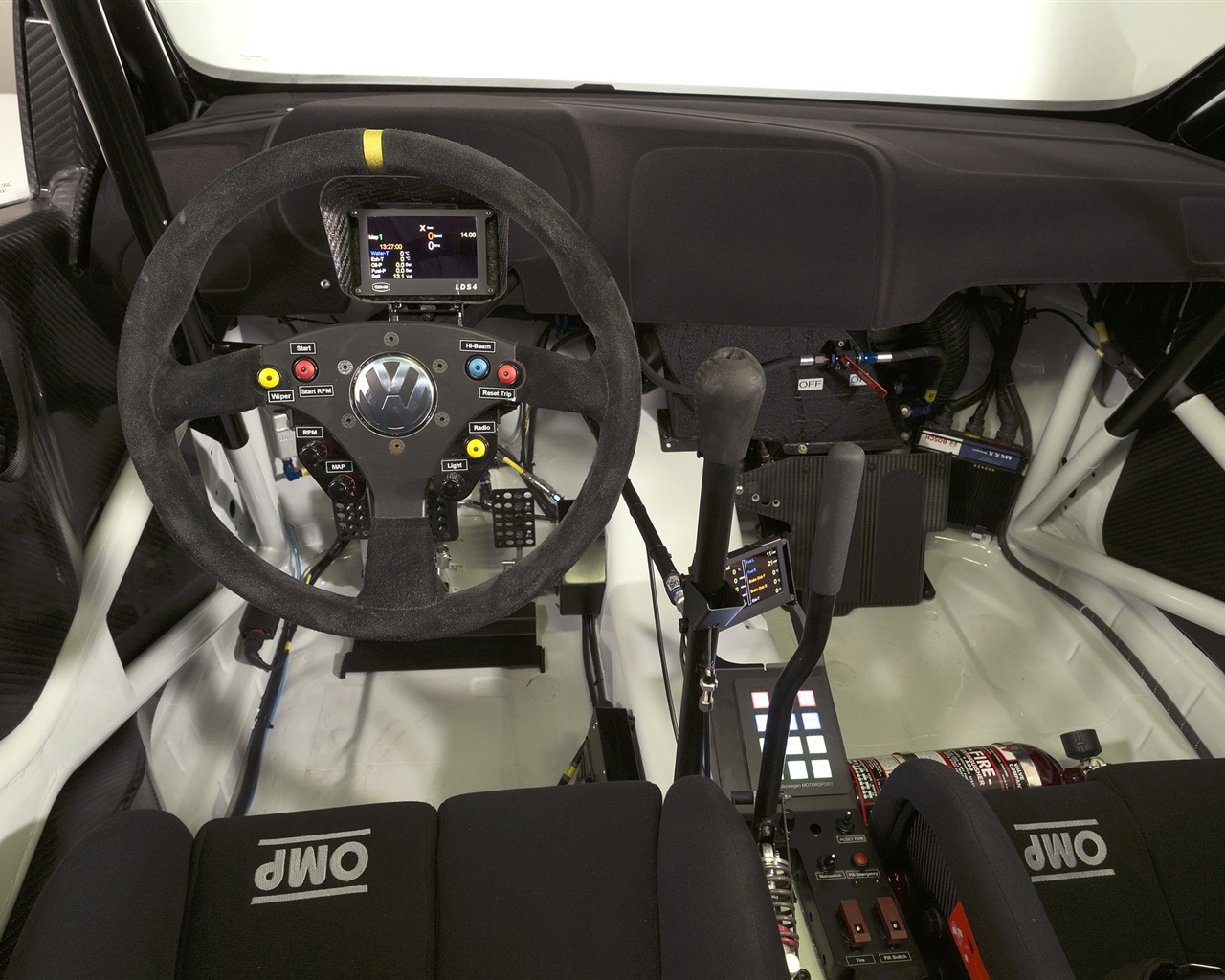 2013 폭스 바겐 폴로 R WRC HD 배경 화면 #14 - 1280x1024