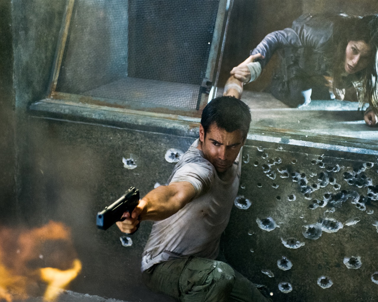 Total Recall 2012 HD Wallpaper #6 - 1280x1024