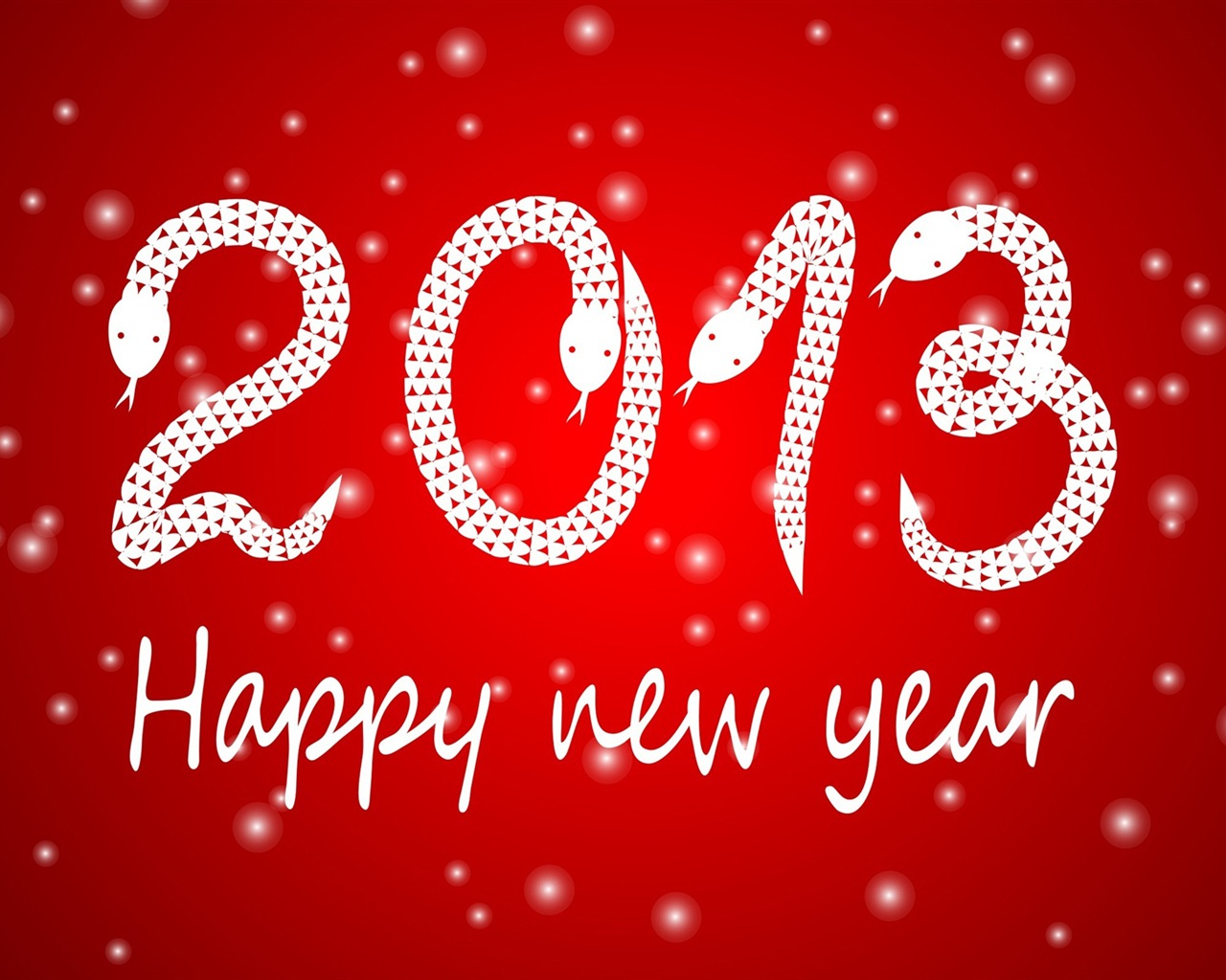 2013 新年主題 創意壁紙(一) #1 - 1280x1024