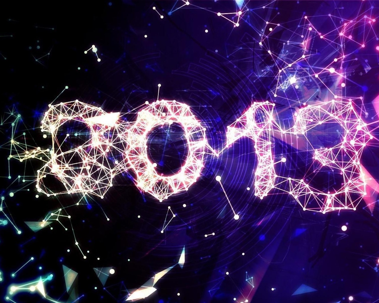 2013 New Year theme creative wallpaper(1) #17 - 1280x1024