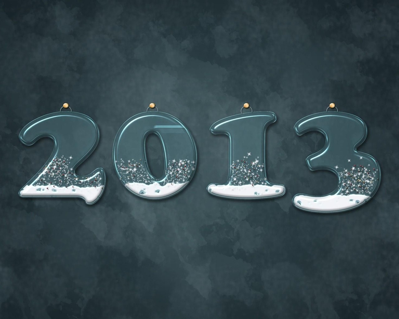 2013 새해 테마 창작 배경 화면 (1) #18 - 1280x1024