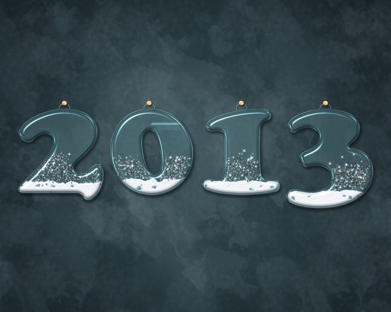 2013 New Year theme creative wallpaper(1) #18 - 1280x1024