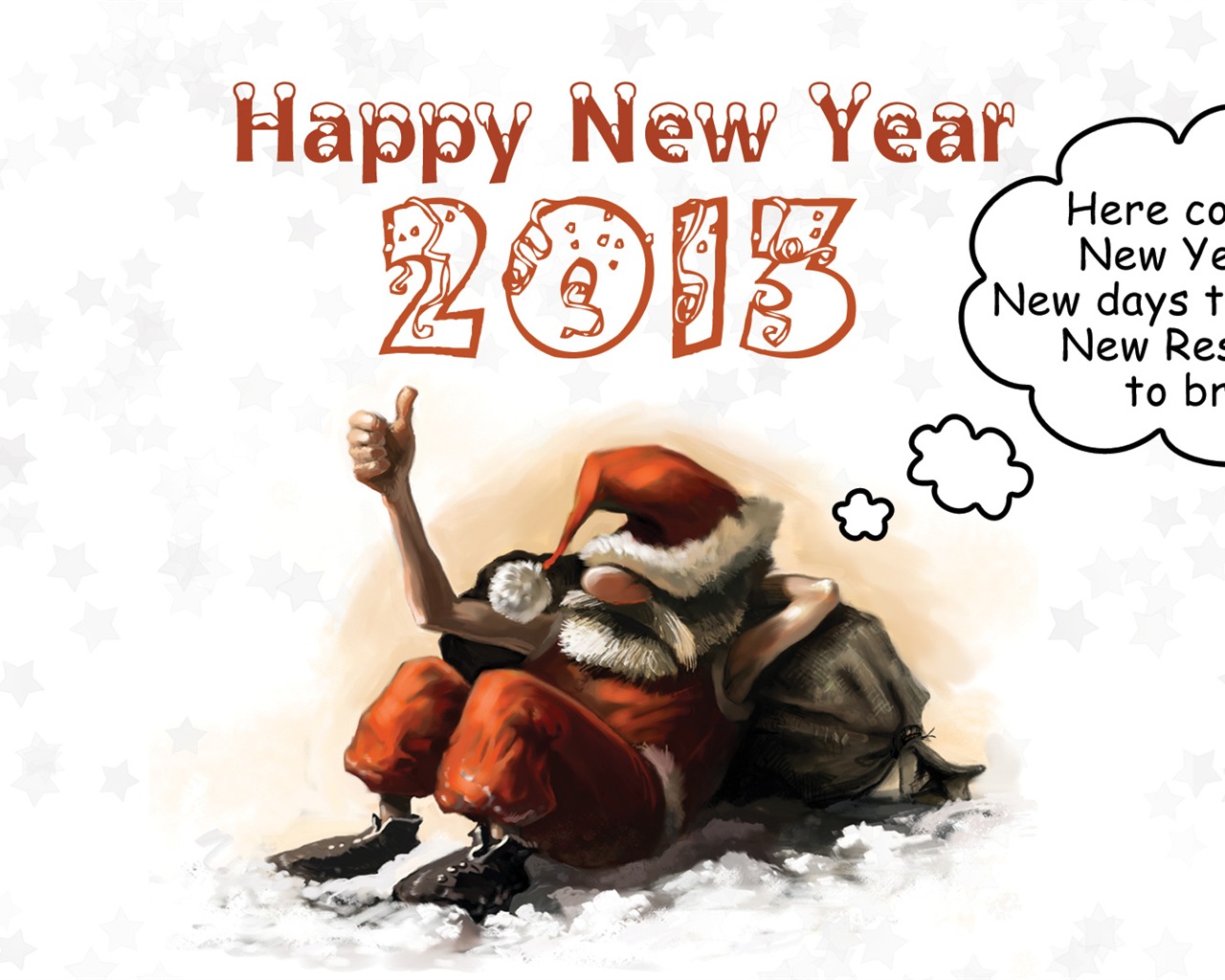 2013 Nový rok téma kreativní tapety (1) #19 - 1280x1024