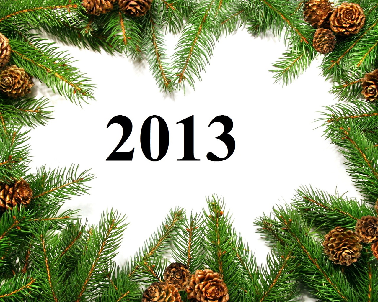 2013 新年主題 創意壁紙(一) #20 - 1280x1024
