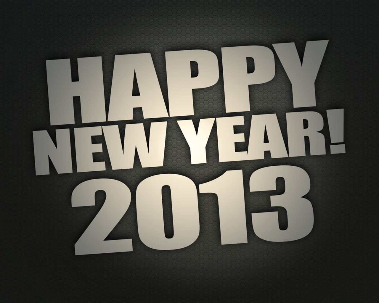 2013 New Year theme creative wallpaper(2) #2 - 1280x1024