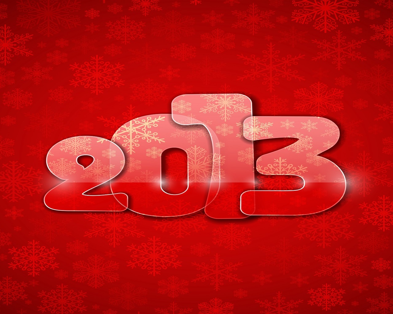 2013 Año Nuevo fondo de pantalla tema creativo (2) #10 - 1280x1024