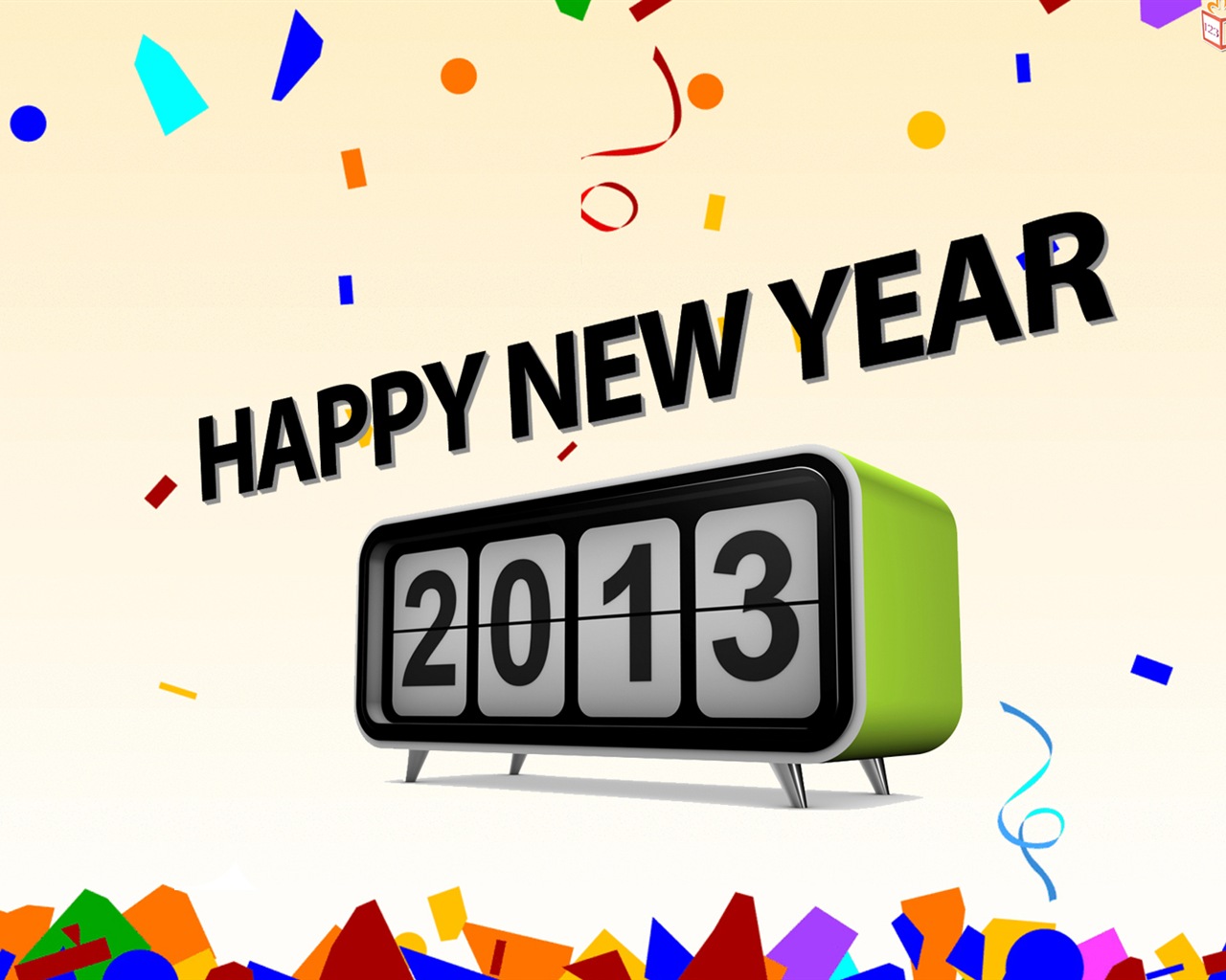 2013 新年主題 創意壁紙(二) #16 - 1280x1024