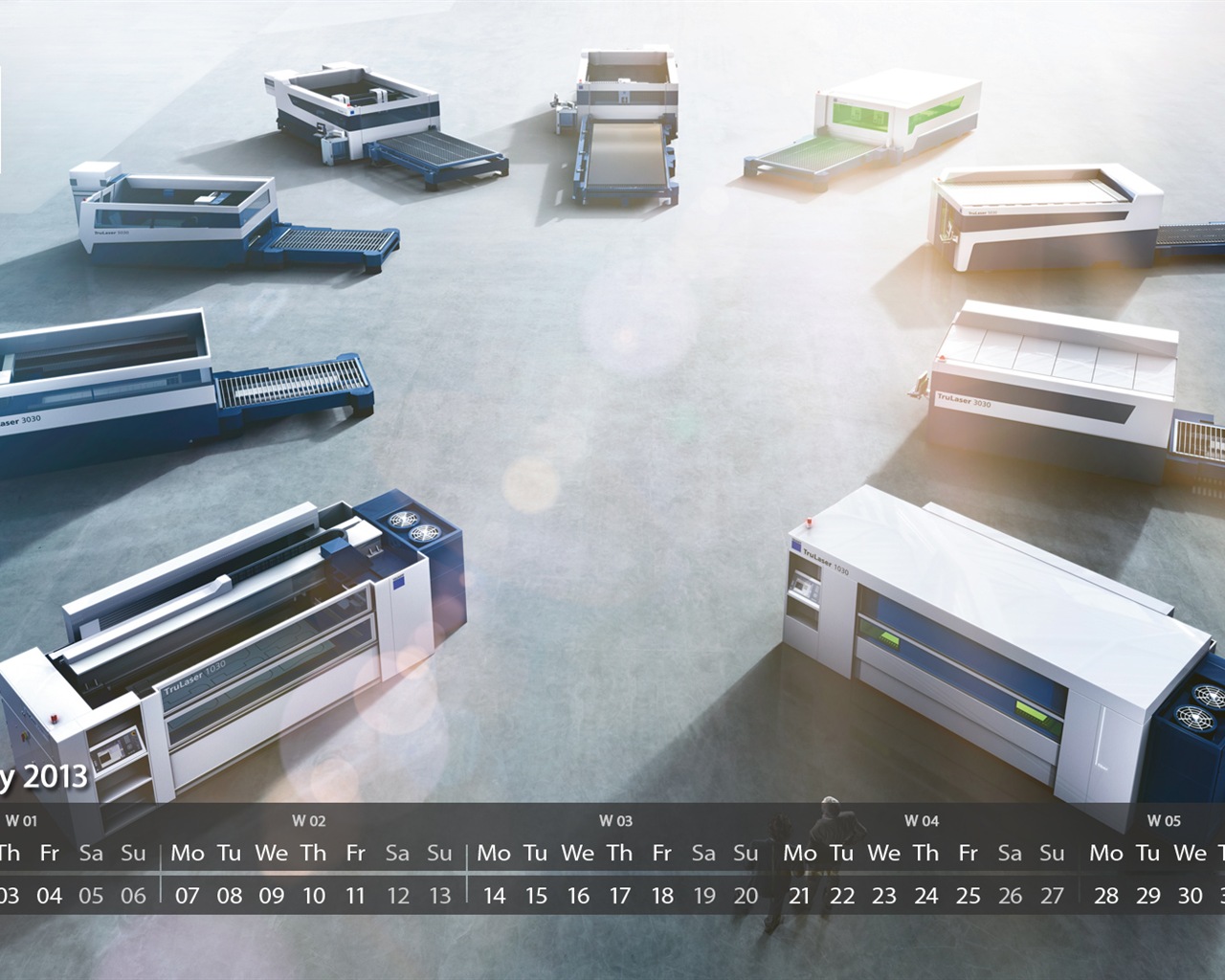 2013年1月 月历壁纸(二)19 - 1280x1024