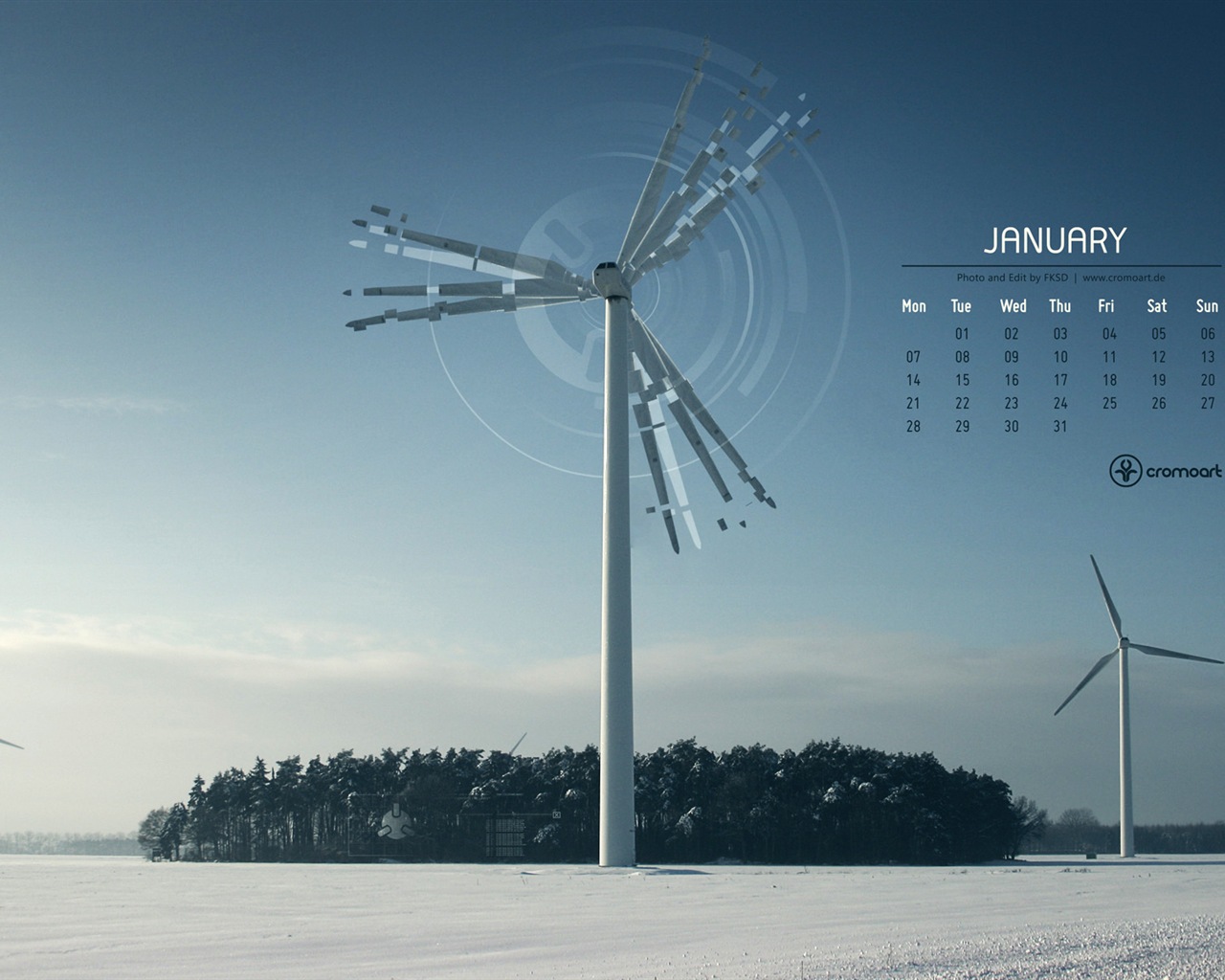 01. 2013 Kalendář tapety (2) #20 - 1280x1024