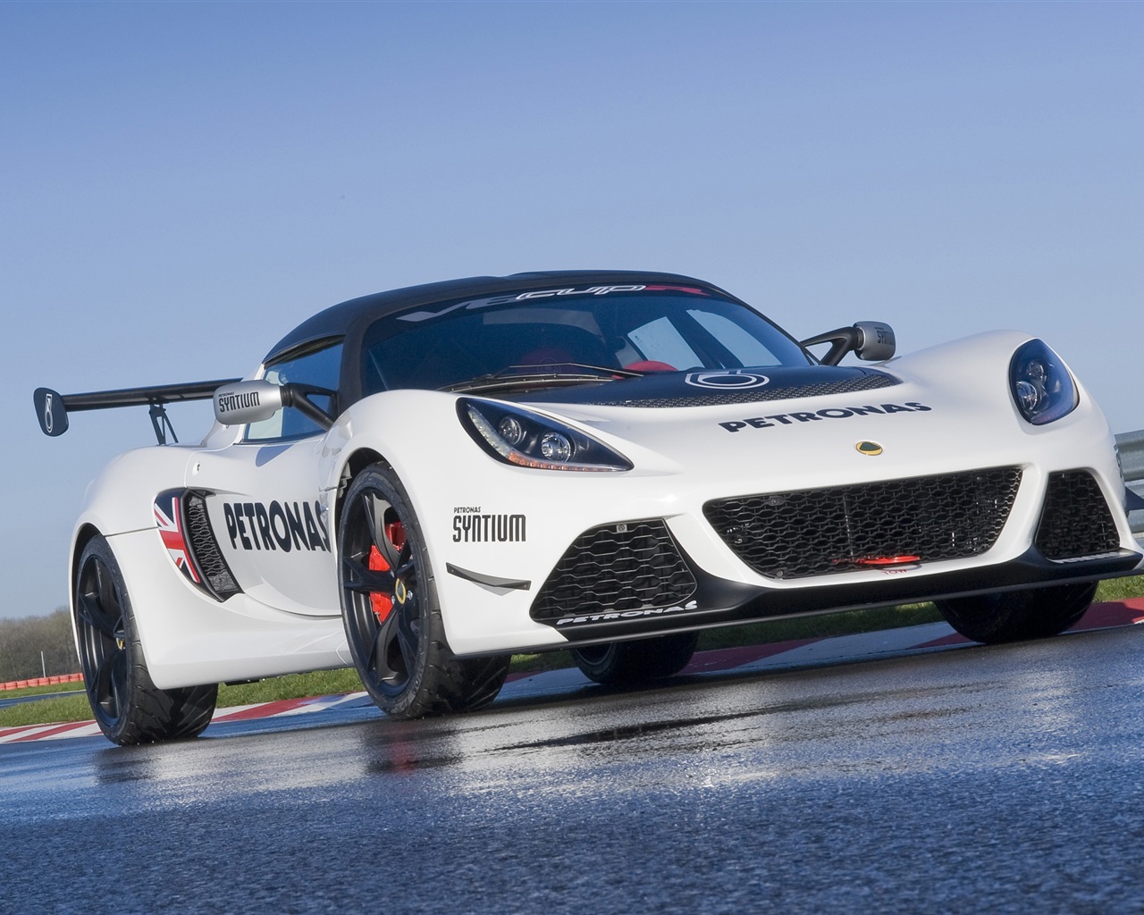 2013 Lotus Exige V6 Cup R 莲花跑车 高清壁纸2 - 1280x1024